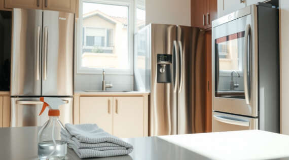 How to Keep Your Stainless Steel Appliances Clean