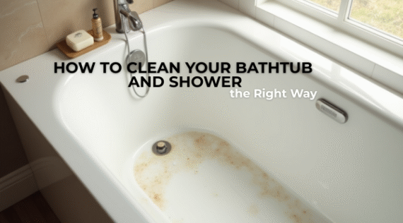 How to Clean Your Bathtub and Shower the Right Way