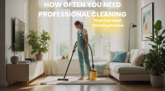 How Often Should You Schedule Professional Cleaning for Your Apartment or House?