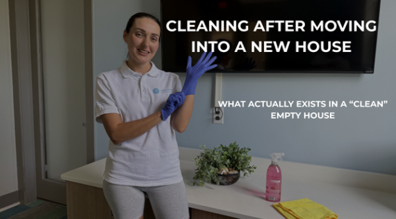 Cleaning After Moving Into a New House